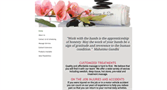 Desktop Screenshot of evercaremassagetherapy.com